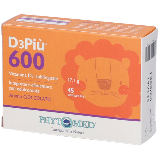 D3PIU 600 45CPR SUBLINGUALI
