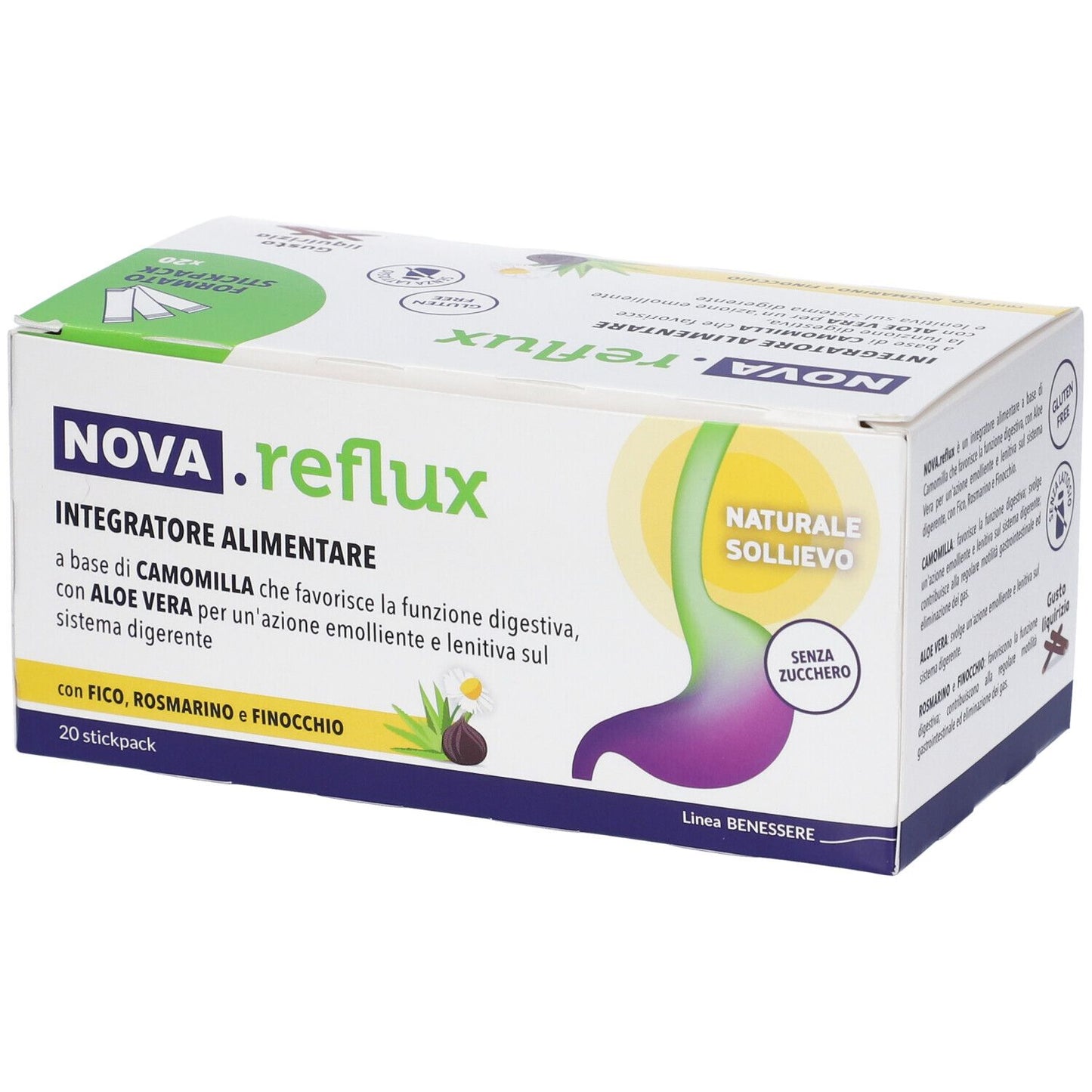 943229486 - NOVA REFLUX 20STICKPACK I8 N