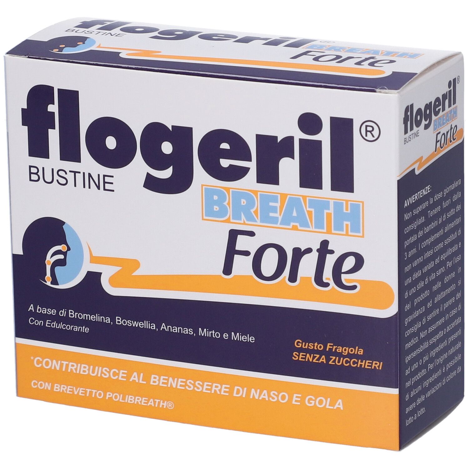 943301275 - FLOGERIL BREATH FORTE 18BUST
