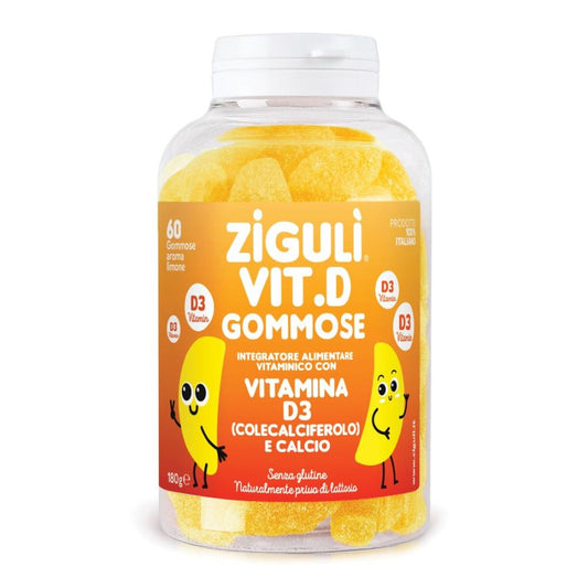 ZIGULI' Vitamina D 60 Gomm.Limone