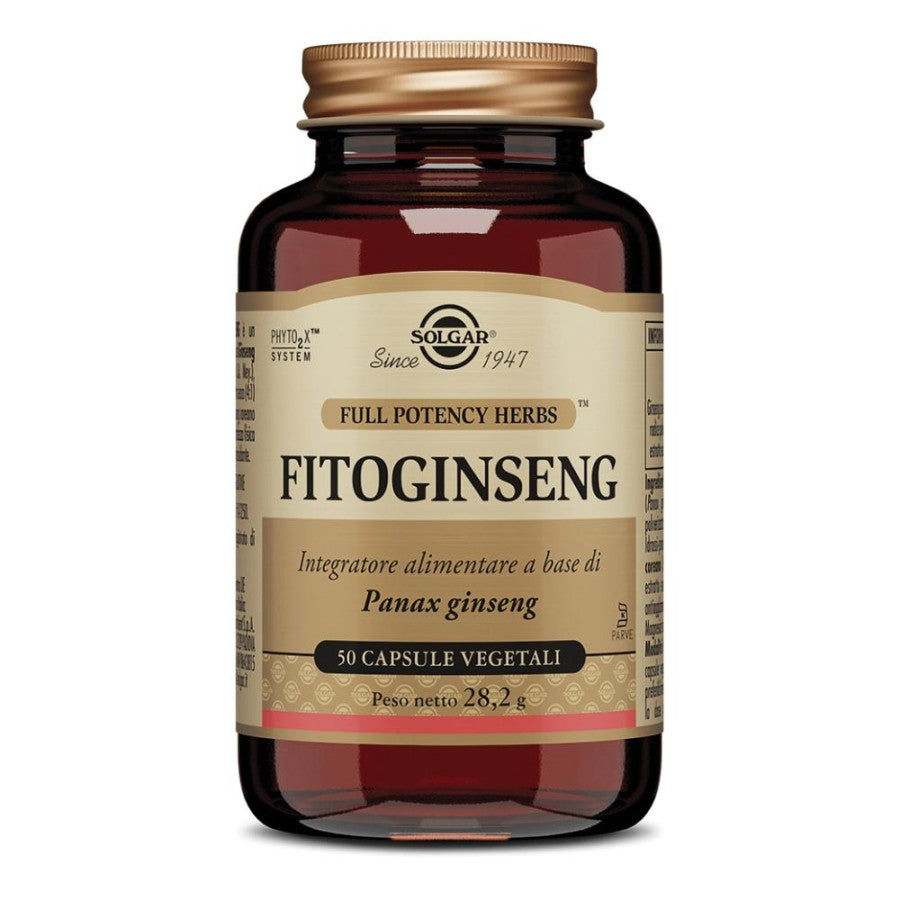 FITOGINSENG 50 Cps Veg.Solgar