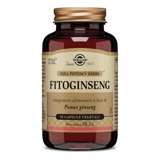 FITOGINSENG 50 Cps Veg.Solgar