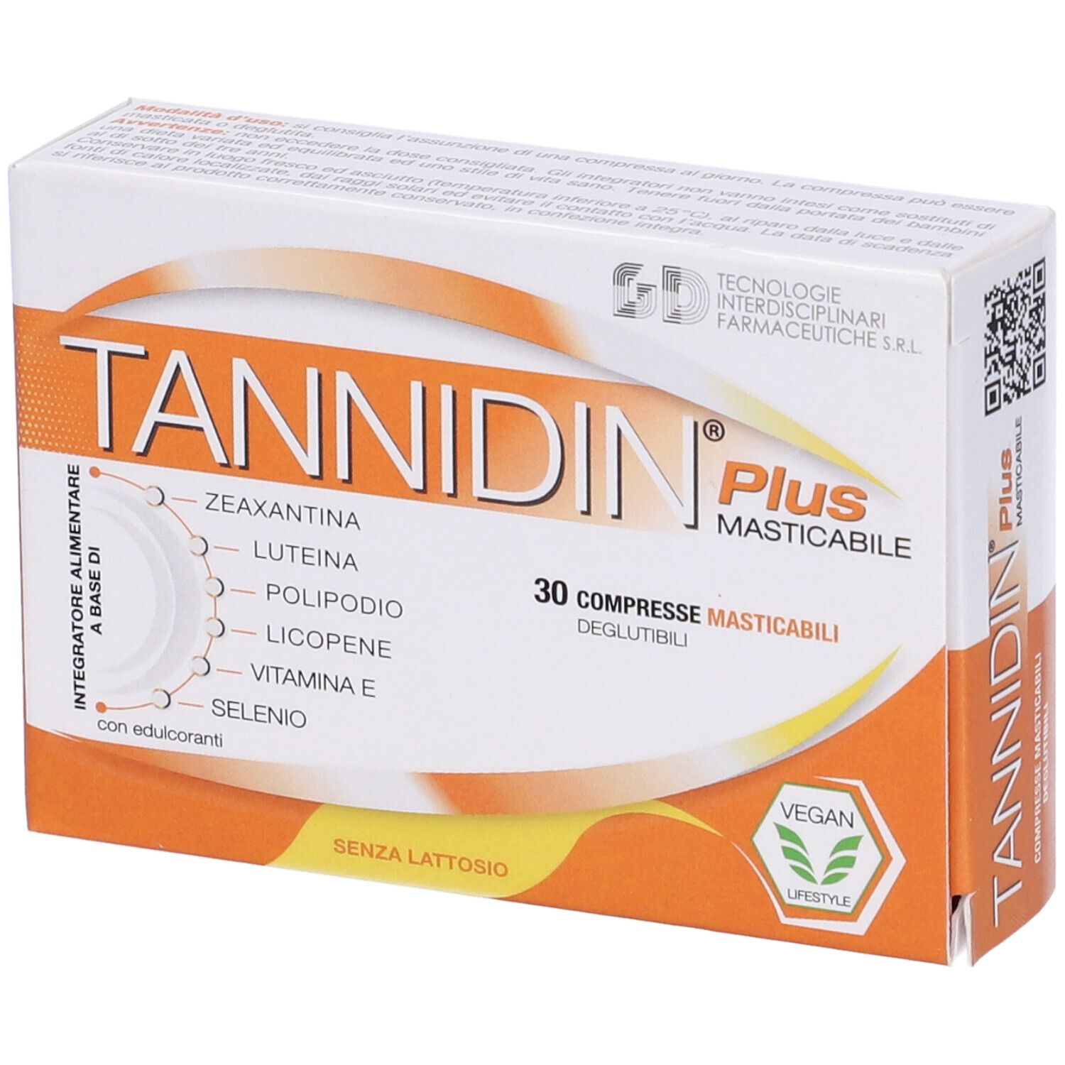 943942452 - TANNIDIN PLUS 30CPR MAST