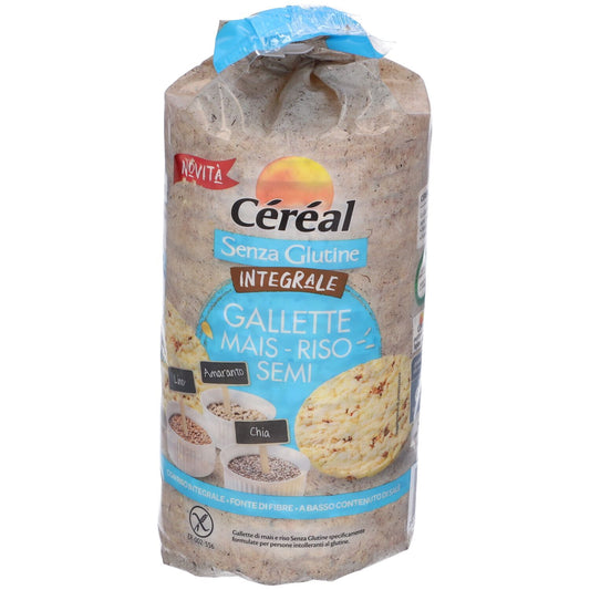 CEREAL Gallette Integrali Mais Riso e Semi 115g
