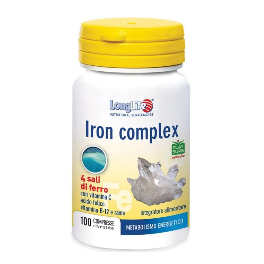 LONGLIFE IRON COMPLEX 100CPR