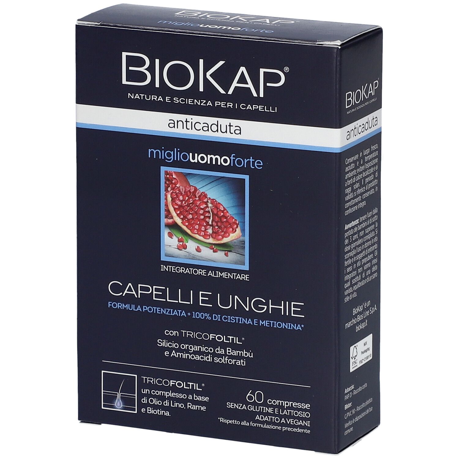 944178298 - BIOKAP MIGLIO U FORTE 60CPR NE
