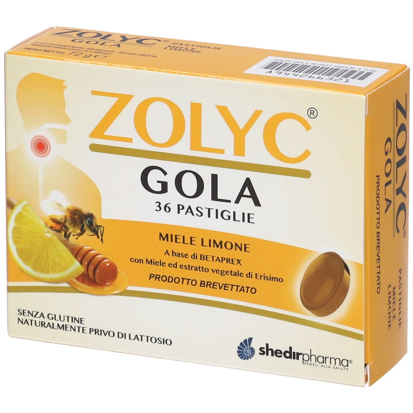 ZOLYC Gola 36 Past.Miele Limone