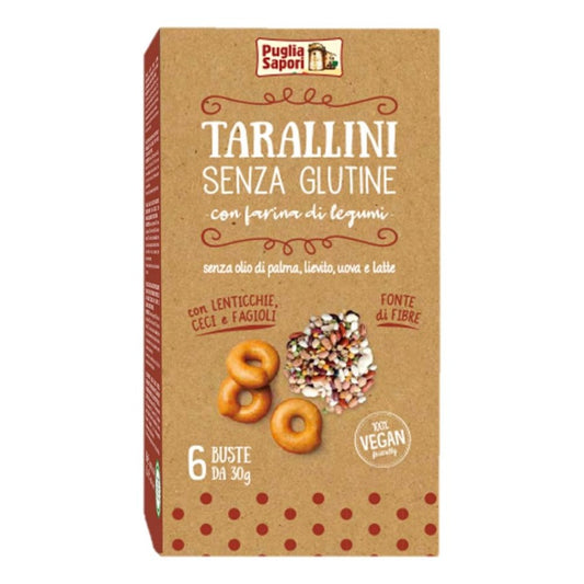 PUGLIA SAPORI Tarallini Legumi 180g