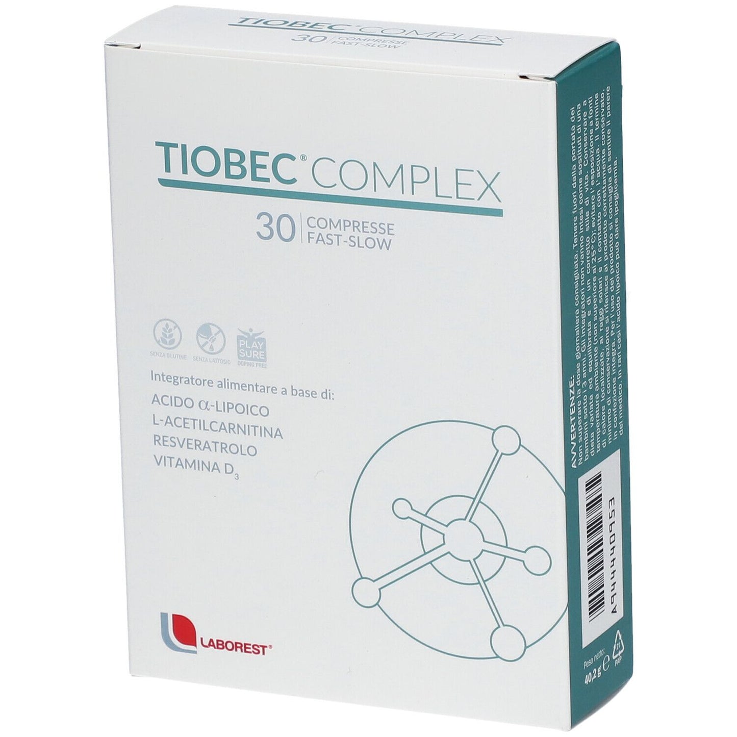 944440953 - TIOBEC COMPLEX 30CPR FAST SLOW
