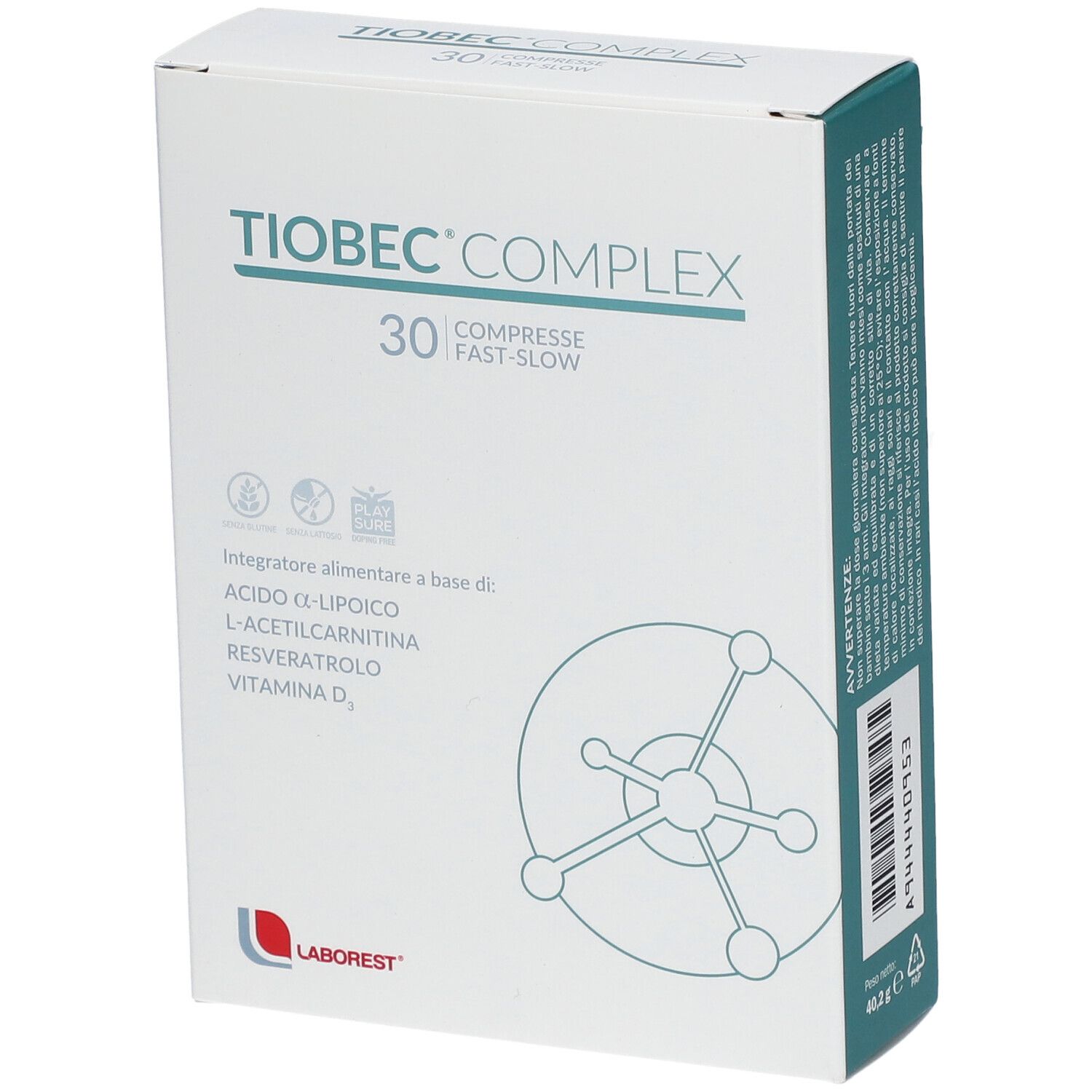 944440953 - TIOBEC COMPLEX 30CPR FAST SLOW