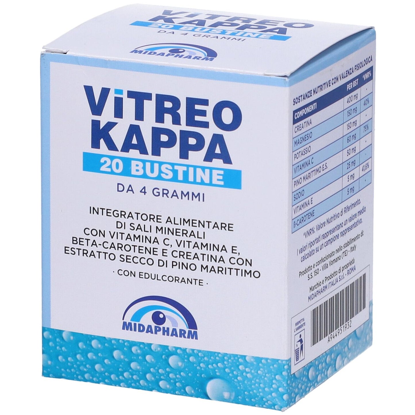 944951932 - VITREO KAPPA INTEGRAT 20BUST (