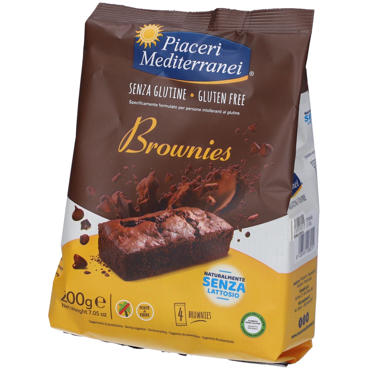 PIACERI MEDIT BROWNIES 200G