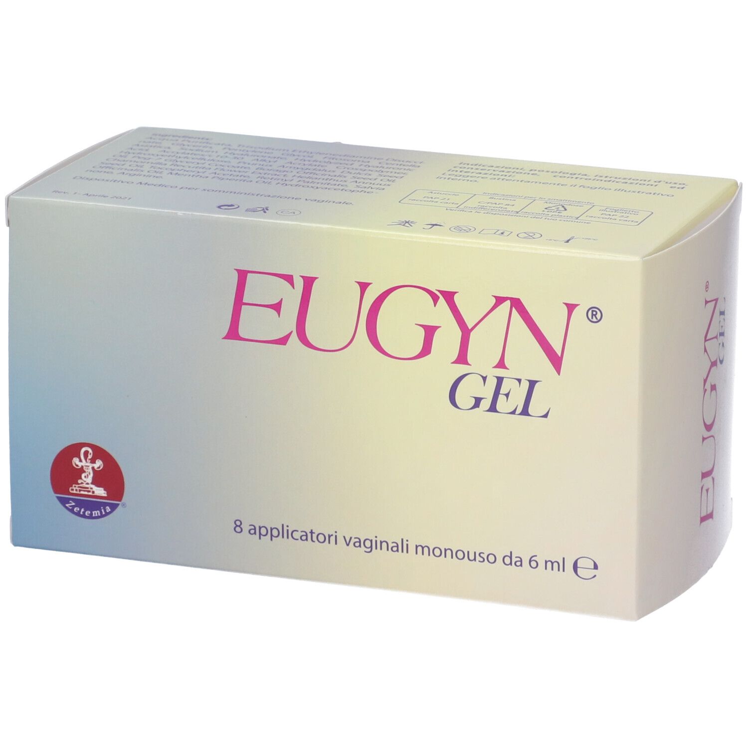 EUGYN GEL VAGINALE 8X6ML