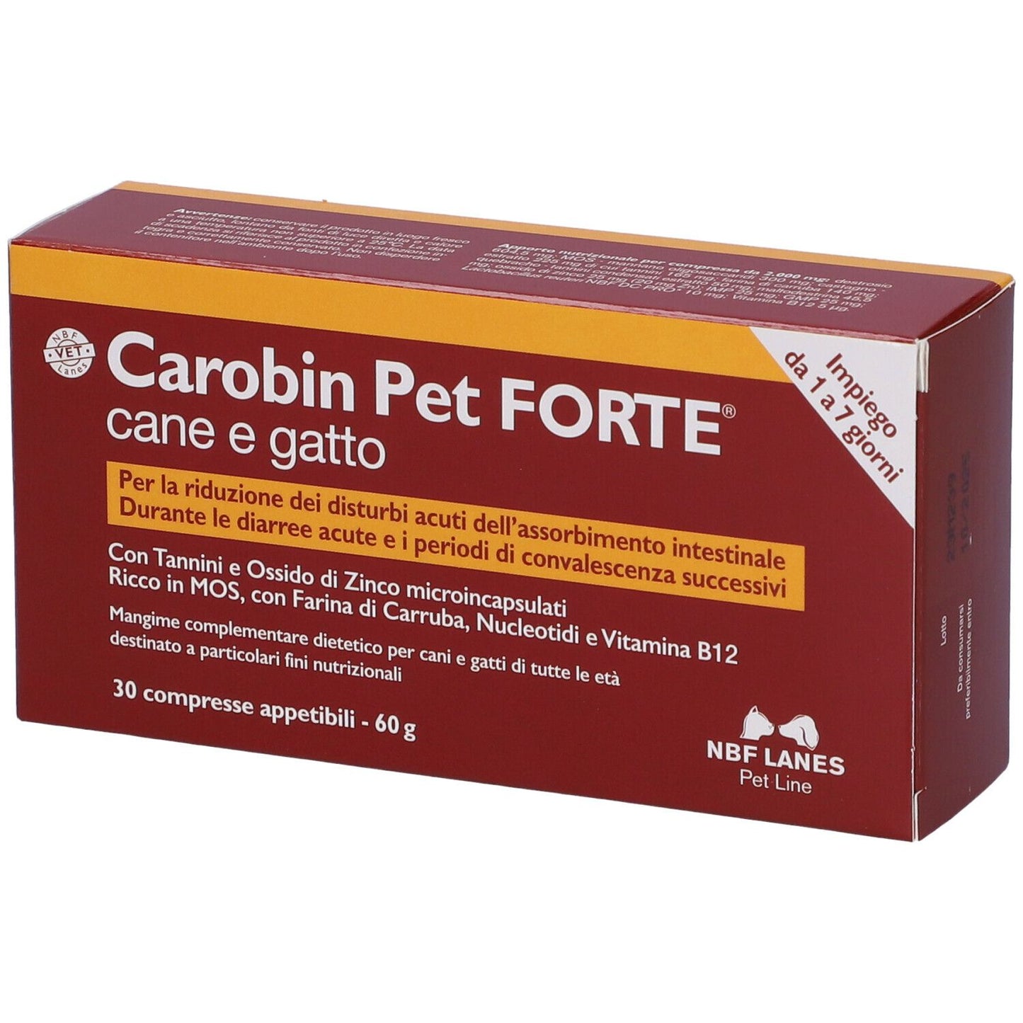 947244618 - CAROBIN PET FORTE 30CPR