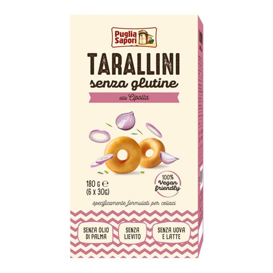 PUGLIA SAPORI Tarallini alla Cipolla 180g
