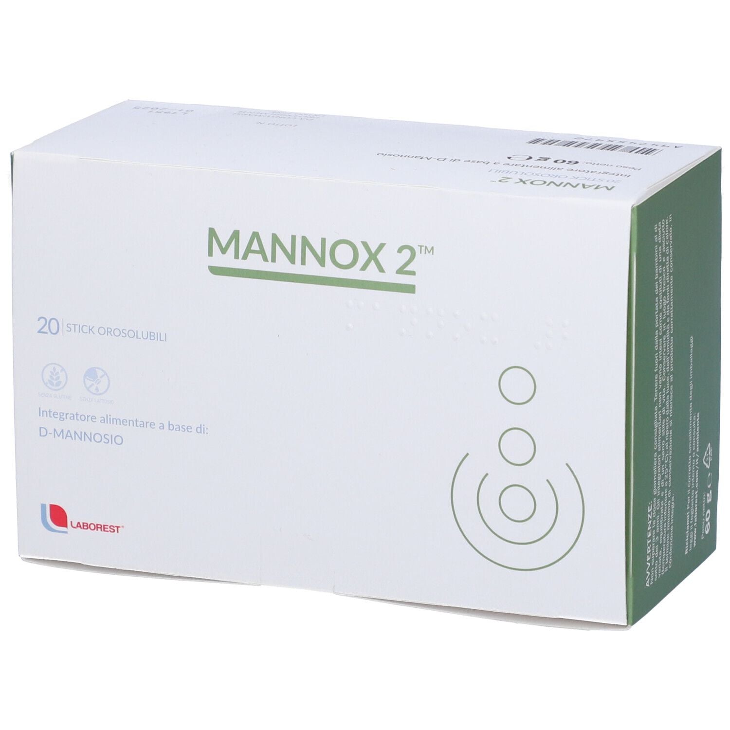 947455972 - MANNOX 2TM 20STICK OROSOLUBILI