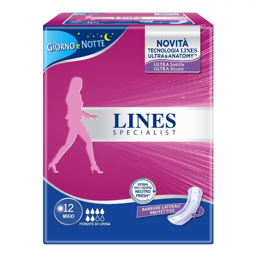 LINES SPEC LADY MAXI 12PZ