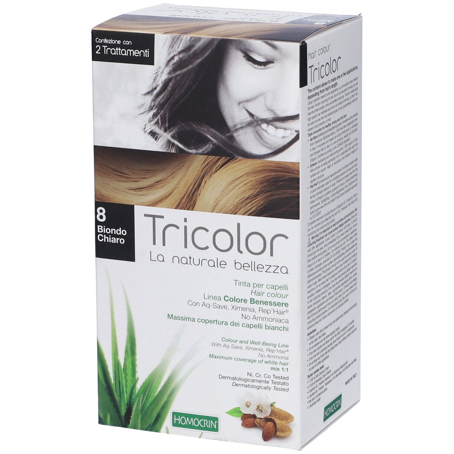 TRICOLOR 8 BIONDO CHIARO