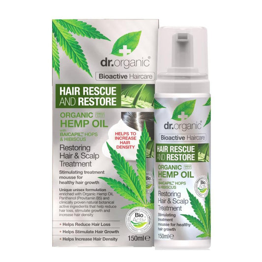 DR ORGANIC HEMP HAIR MOUSSE