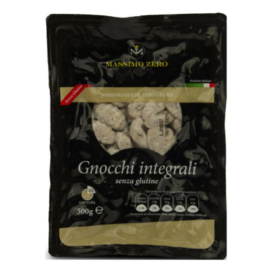 MASSIMO ZERO Pasta Gnocchi Integrali 500g