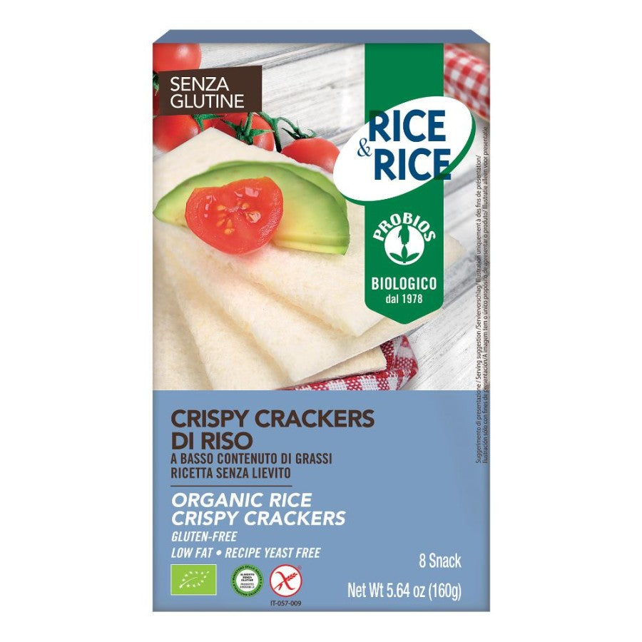 RICE & RICE Crispy Crackers Riso 160g