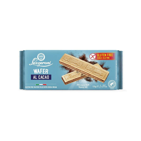 LAZZARONI WAFERS CACAO 175G