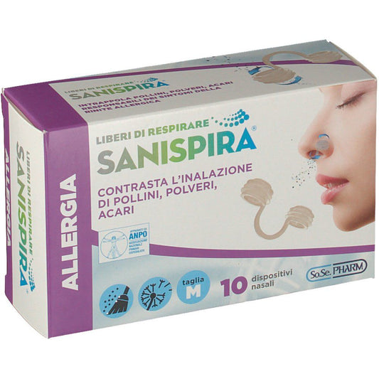 SANISPIRA ALLERGIA NAS M 10PZ