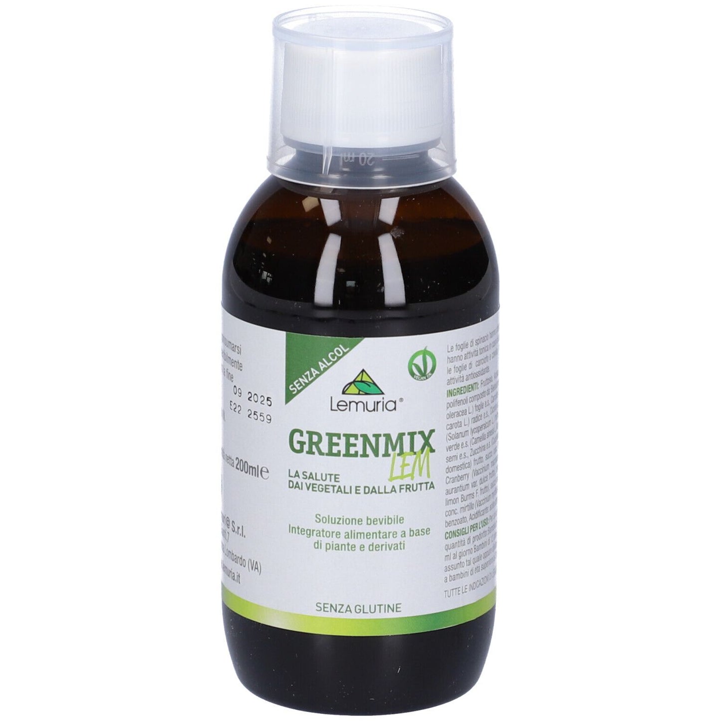 970529020 - GREENMIXLEM 200ML