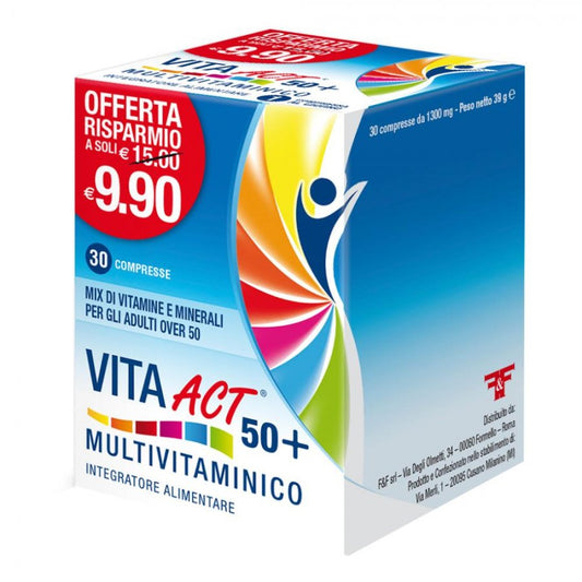 VITA ACT MULTIVITAM 50+ 30CPR