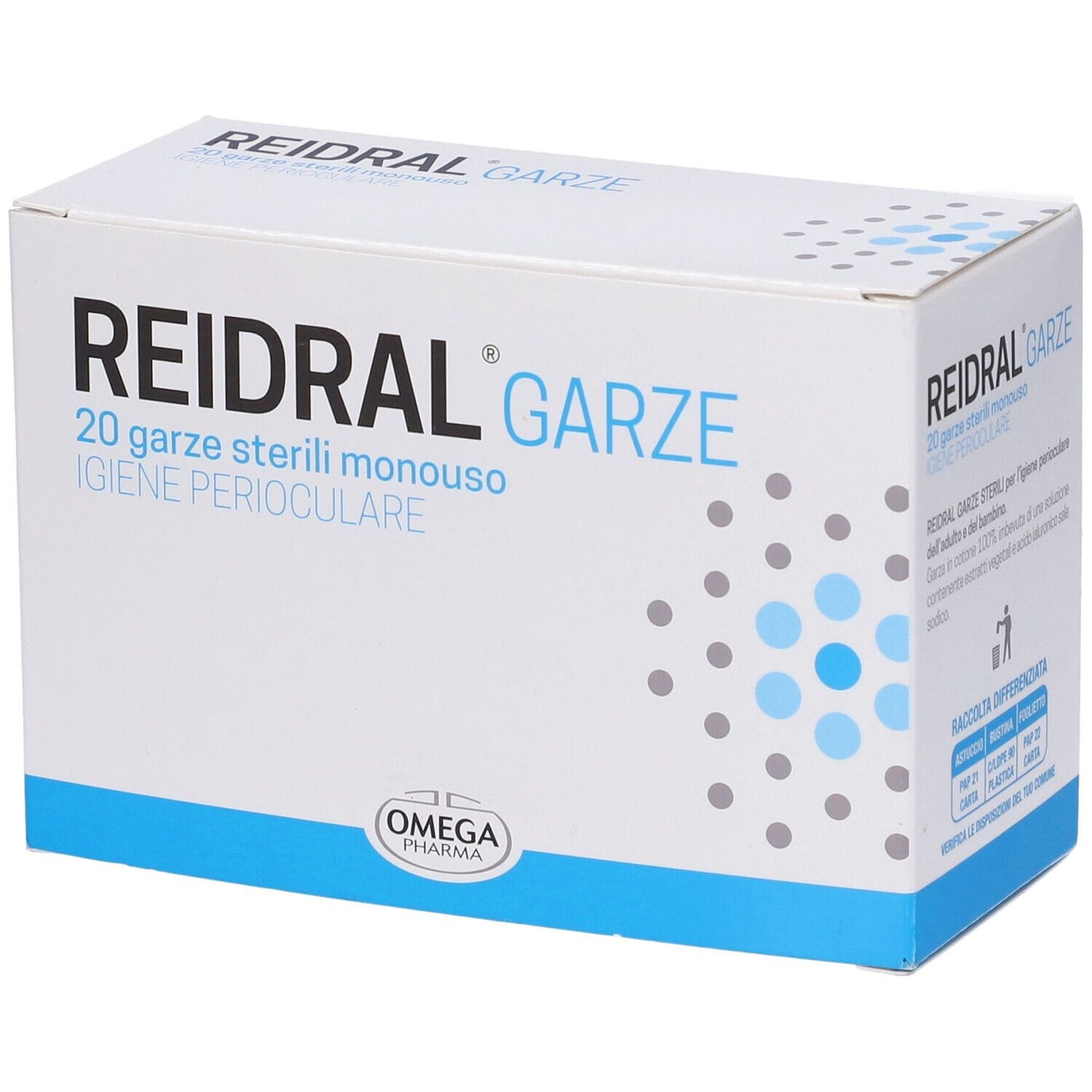 970684825 - REIDRAL GARZE OCULARI 20PZ