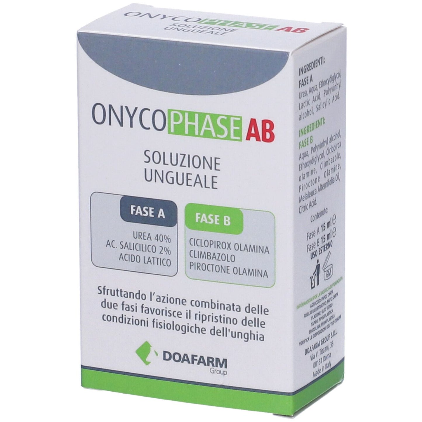 ONYCOPHASE SOL UNGUEALE 15+15ML