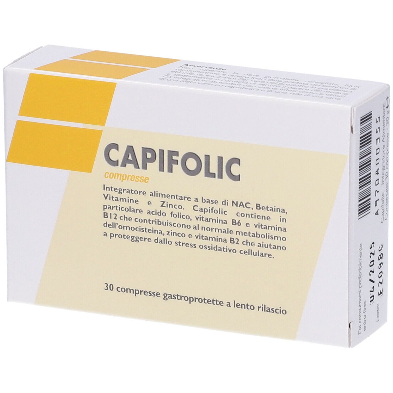 970800355 - CAPIFOLIC 30CPR GASTROPROTET