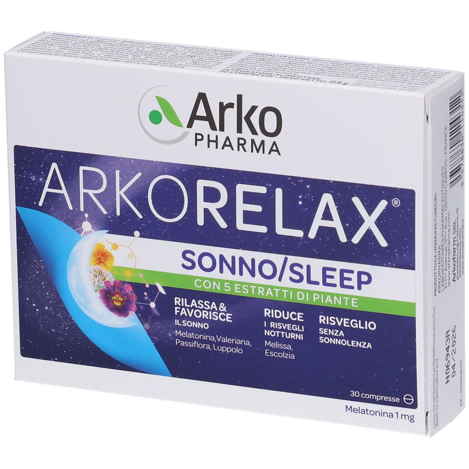 970926150 - ARKORELAX SONNO 30CPR