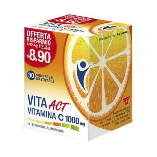 VITA ACT VIT C 1000MG 30CPR