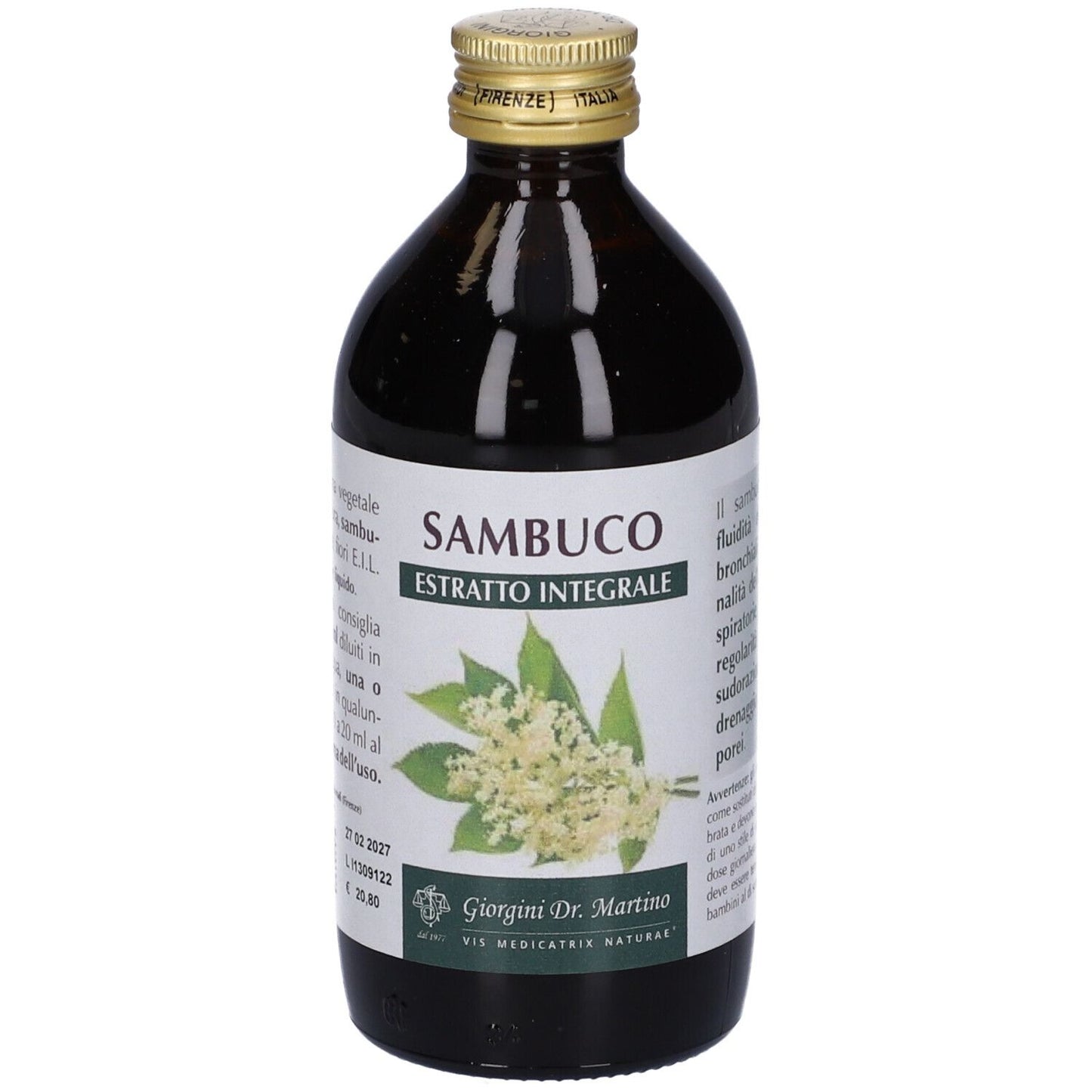 971173214 - SAMBUCO FIORI ESTR INTEGR200ML