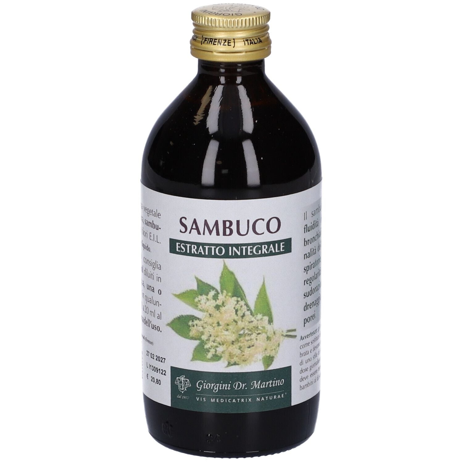 971173214 - SAMBUCO FIORI ESTR INTEGR200ML