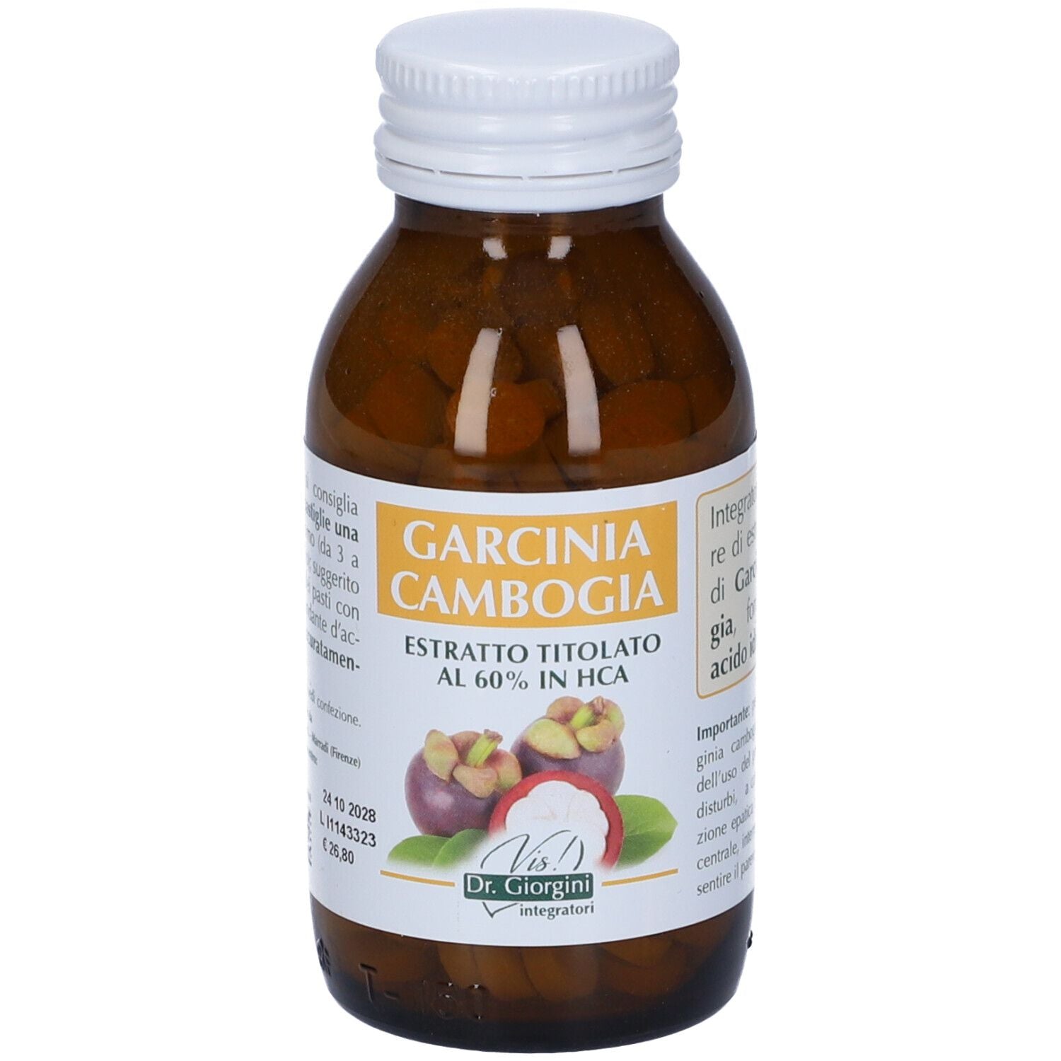 971197227 - GARCINIA CAMB ESTR TIT 180PAST