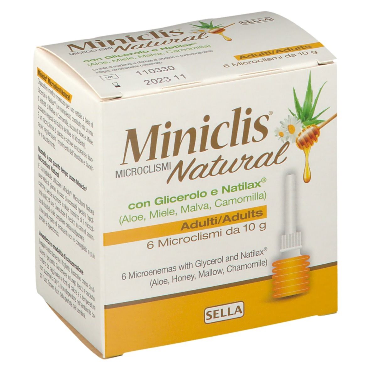 MINICLIS NATURAL MD AD 6PZ