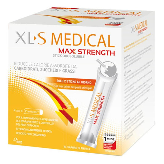 XLS MEDICAL MAX STRENGTH60STIC