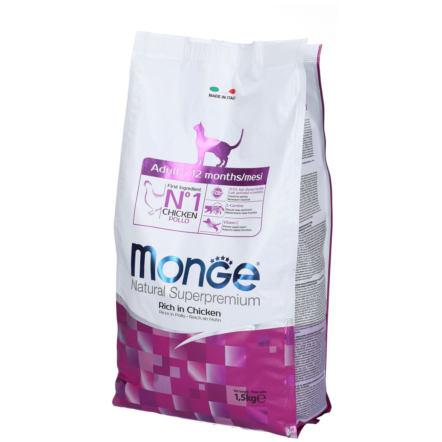 971621394 - MONGE CAT ADULT 1 5 KG