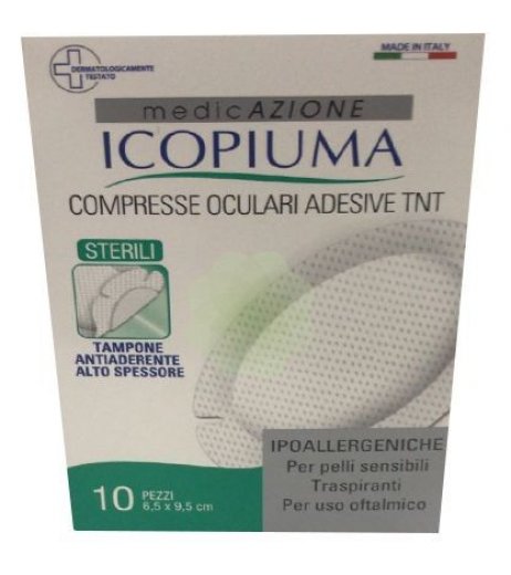 COMPRESSE OCULARI ADES 10PZ
