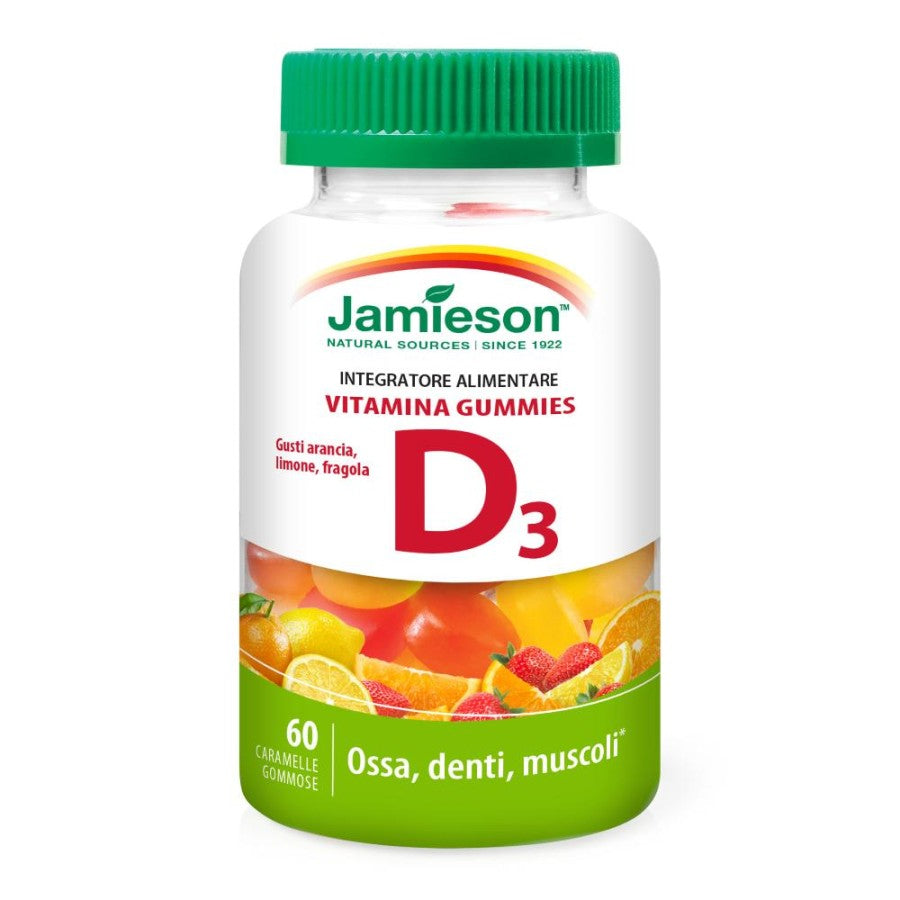 JAMIESON VITAMINA D GUM 60CARA