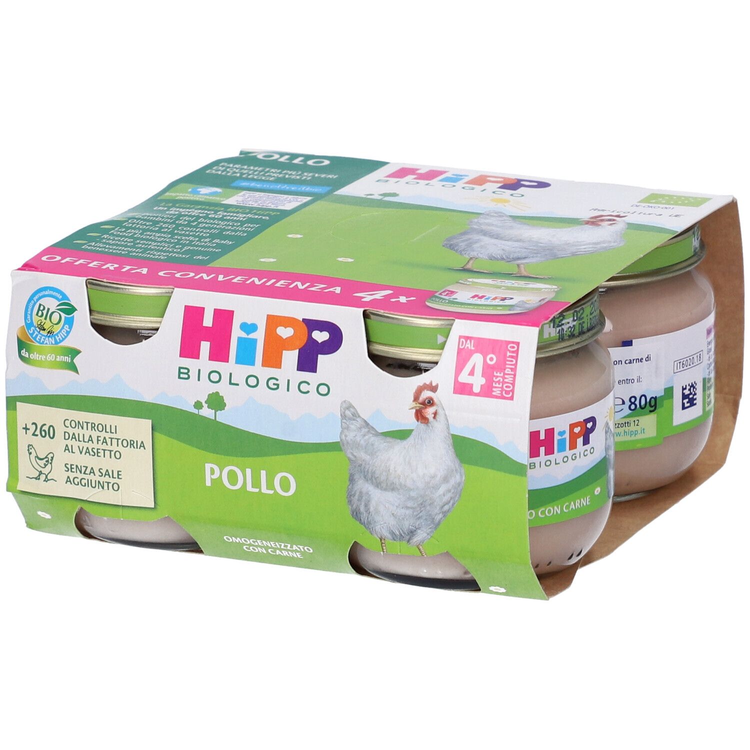 972192583 - HIPP BIO OMOG POLLO 4X80G