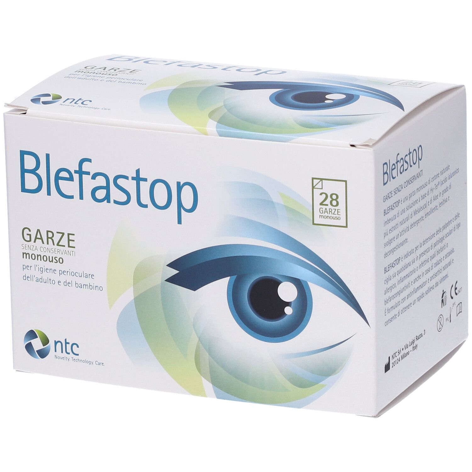 972264636 - BLEFASTOP GARZA COT PIE RX 28P