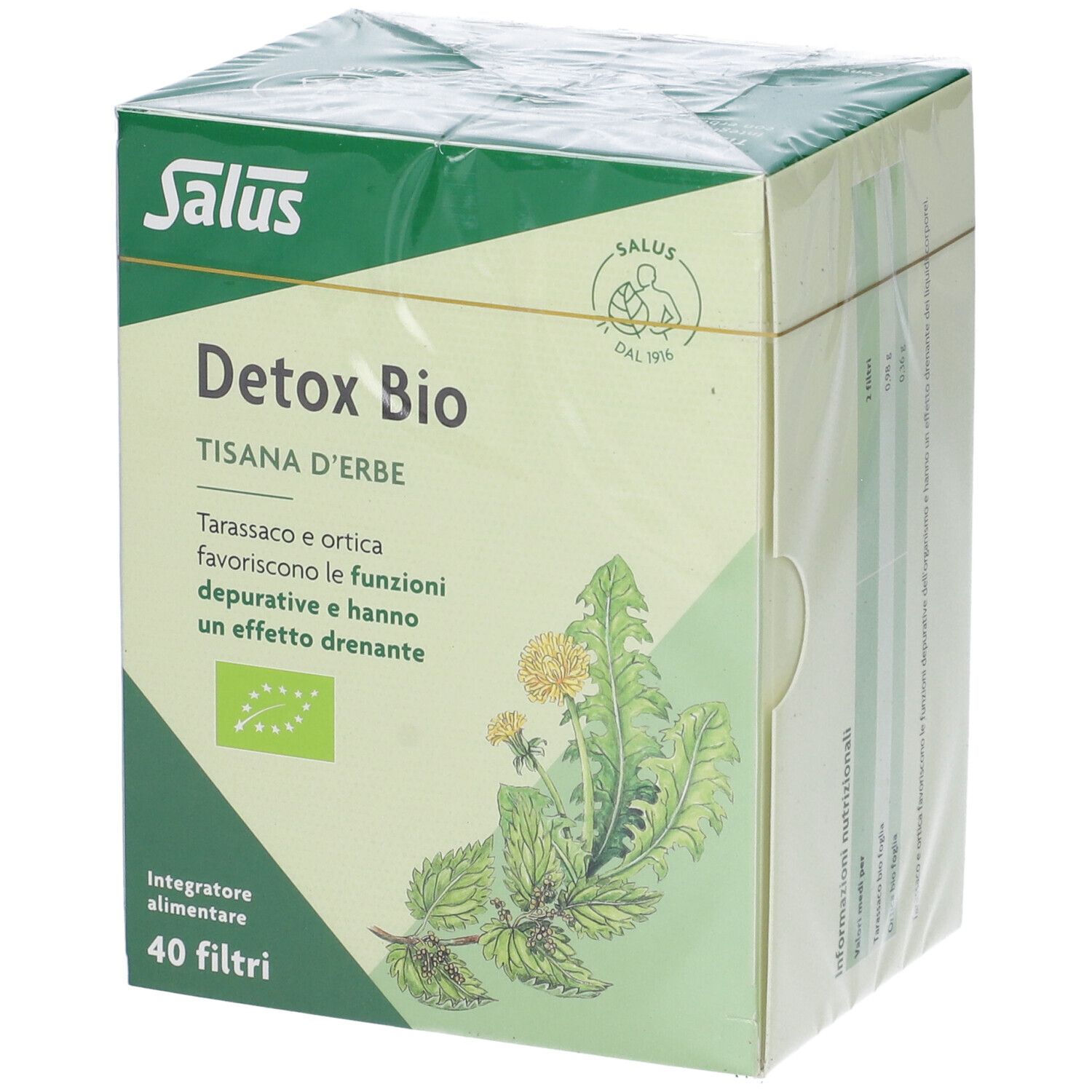 972288942 - DETOX BIO TISANA 40 FILTRI 72G