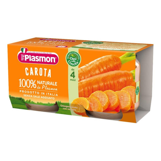 PLASMON Omog.Carote 2x80g