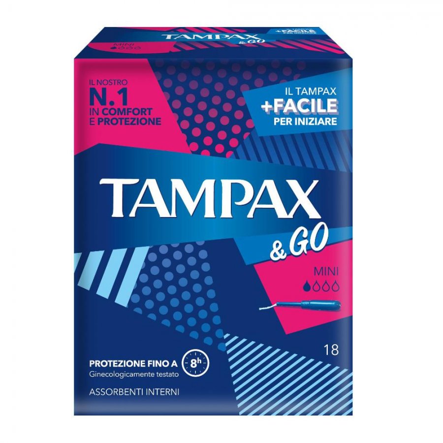 TAMPAX &GO MINI 18PZ