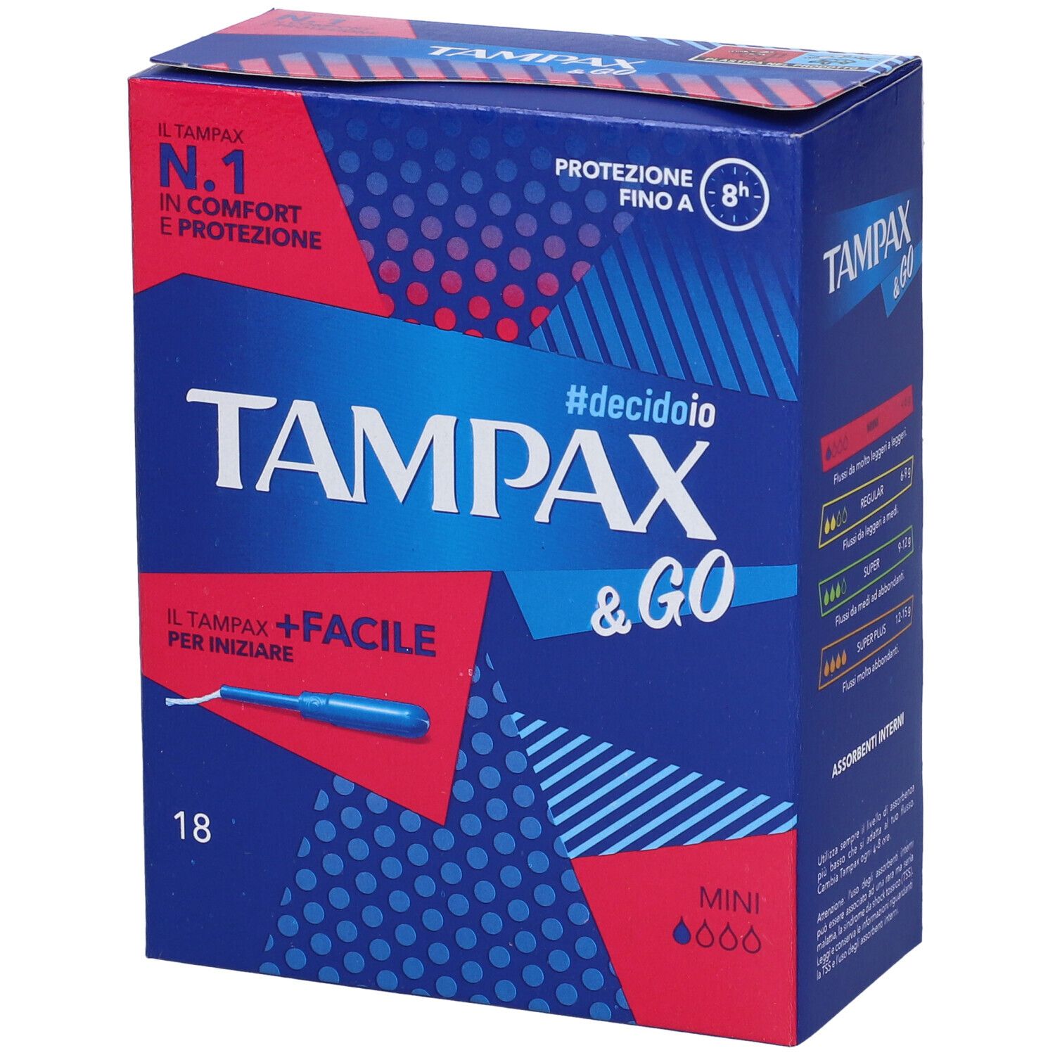 972501391 - TAMPAX &GO MINI 18PZ