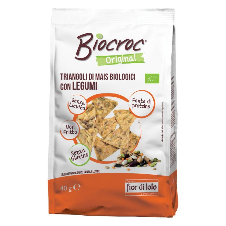 BIOCROC Triangoli Legumi 20g
