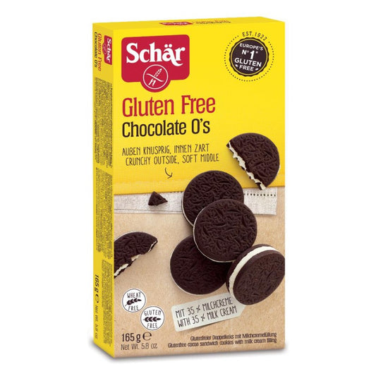 SCHAR Biscotti Chocolate O'S 165g